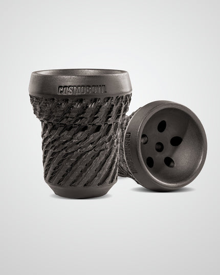 Cosmo Bowl Future Predator - Premium red clay hookah bowl with a bold, textured design. Optimised for heat retention and compatibility with Heat Management Devices (HMDs).