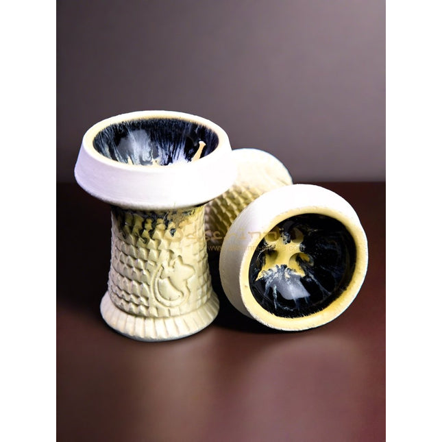 DSCHINNI® - Dschinni Nero Multi-Colour Stone Hookah Bowl - The Premium Way