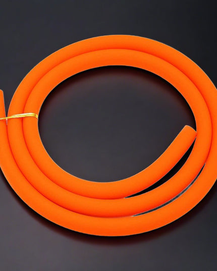 Essentials - Essentials Shisha Silicone Matte Hose - Orange - The Premium Way