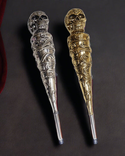 Essentials - Skull 3-in-1 Hookah Poker and Fork Set - The Premium Way
