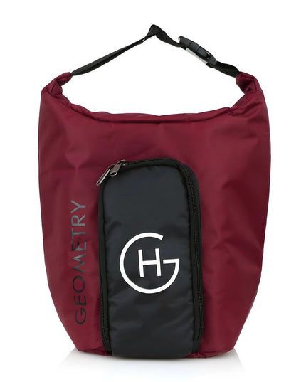 Geometry Hookah - Geometry Hookah Travel Bag - Red - The Premium Way
