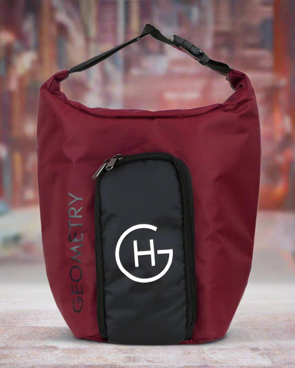 Geometry Hookah - Geometry Hookah Travel Bag - Red - The Premium Way