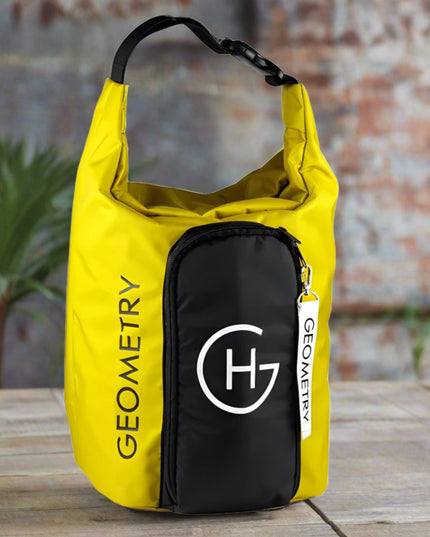 Geometry Hookah - Geometry Hookah Travel Bag - Yellow - The Premium Way