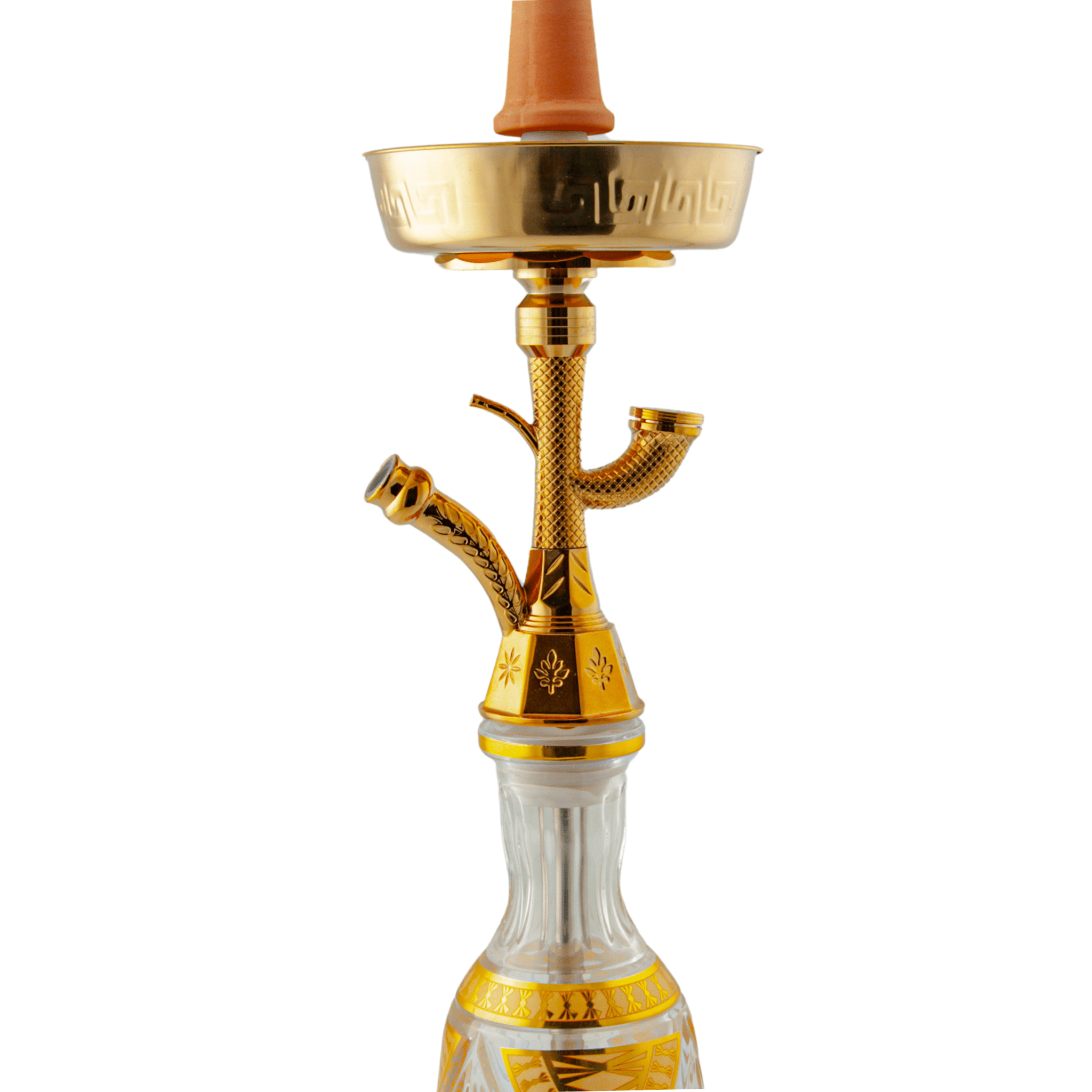 King Buzz Gold Traditional Shisha 47cm (Medium) Shisha | The Premium Way