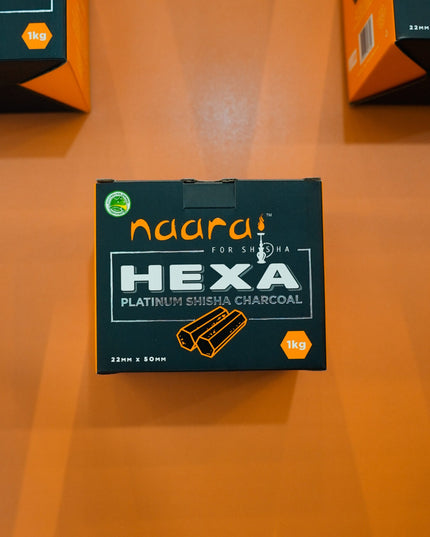 Naara for Shisha Charcoal | Hexa Charcoal | The Premium Way