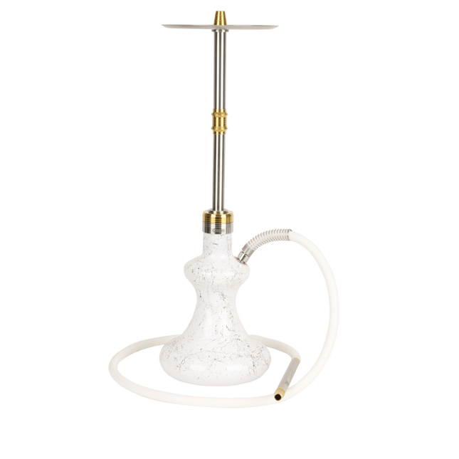 Oduman Hybrid V2.0 Hookah - White Marble Shisha | The Premium Way