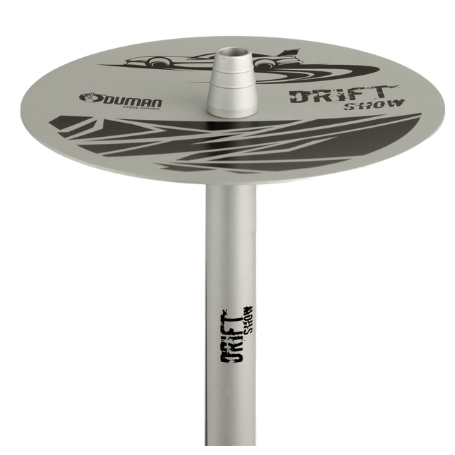 Oduman Smoke Drift Hookah - Chrome Shisha | The Premium Way