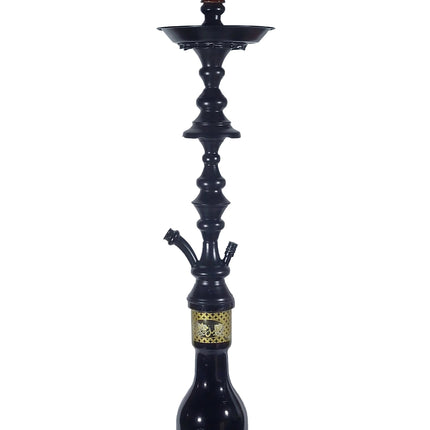 Rare Khalil Mamoon Shareef Black 2 - Level Hookah – 31" Shisha | The Premium Way