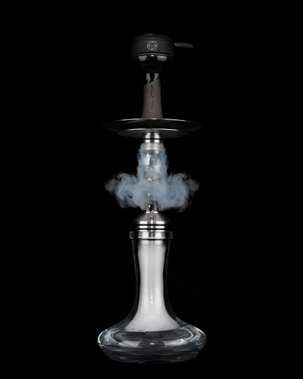 Steamulation Xpansion Mini Shisha with Epoxid Marble White and from The Premium Way