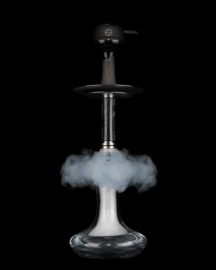 Steamulation Xpansion Mini Shisha with Epoxid Marble White and from The Premium Way