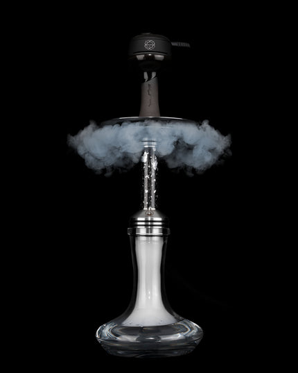 Steamulation Xpansion Mini Shisha with Epoxid Marble White and from The Premium Way