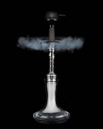 Steamulation Xpansion Mini Shisha with Epoxid Marble White and from The Premium Way