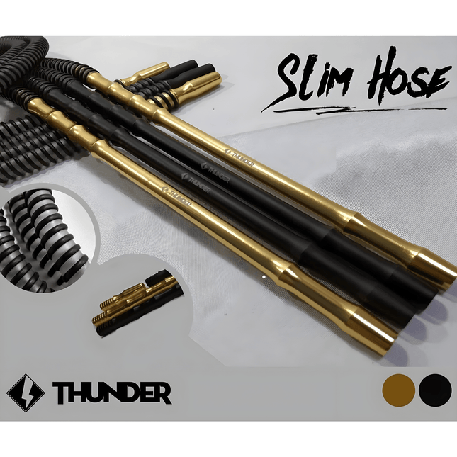 Thunder Unlimited Slim Complete Hose Set – Mouthpiece, Hose & Port Mouthpiece | The Premium Way