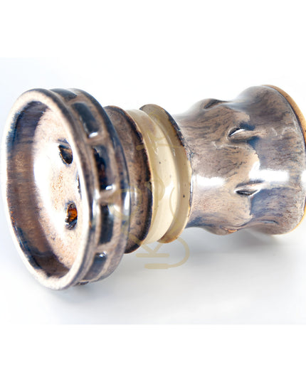 Top view of the Tuan Mini Killer Hookah Bowl, perfect for shisha sessions.