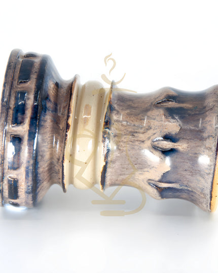 Side view of the Tuan Mini Killer Hookah Bowl highlighting its detailed craftsmanship