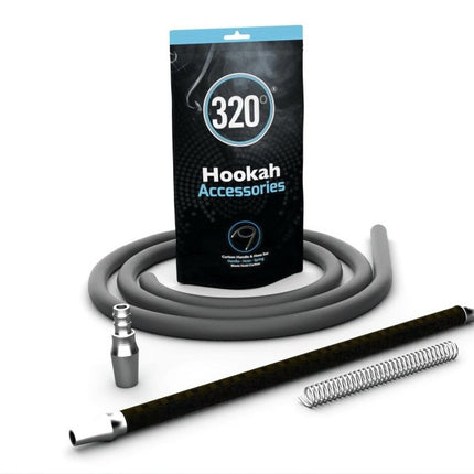 320° - 320° Carbon Handle Shisha Set - The Premium Way