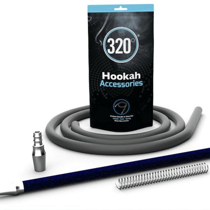 320° - 320° Carbon Handle Shisha Set - The Premium Way