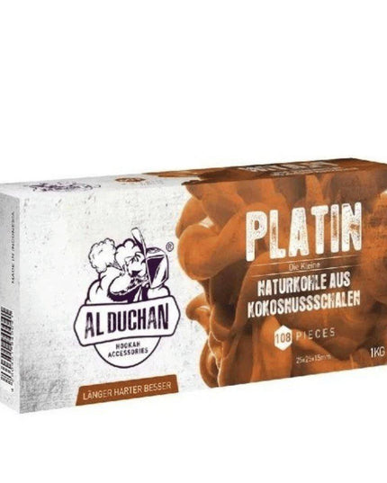 Al Duchan - Al Duchan Platinum 25mm Flat Charcoal - The Premium Way