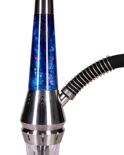 Amy Deluxe - Amy Deluxe - Galactic Purple Stainless Steel Shisha - The Premium Way