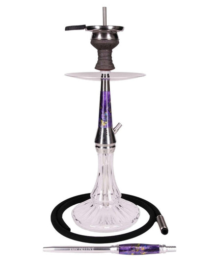 Amy Deluxe - Amy Deluxe - Galactic Purple Stainless Steel Shisha - The Premium Way