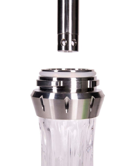 Amy Deluxe - Amy Deluxe - Galactic Purple Stainless Steel Shisha - The Premium Way