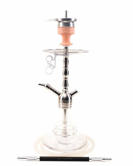 Amy Deluxe - Amy Deluxe - German SS14R Little Lulu Steel Clear Hookah Kit - The Premium Way