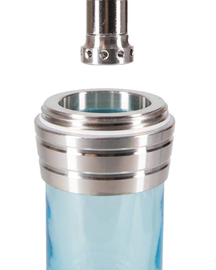 Amy Deluxe - Amy Deluxe - German SS14R Little Lulu Steel Clear Hookah Kit - The Premium Way