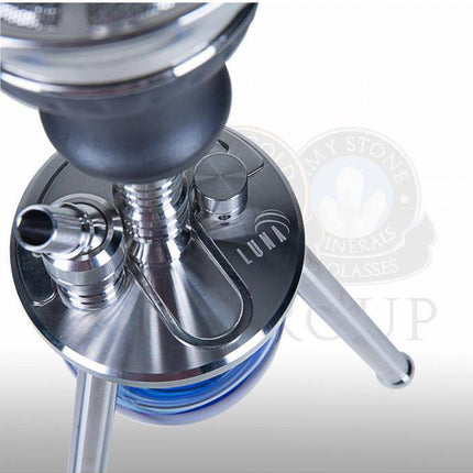Amy Deluxe - Amy Deluxe - Luna SS - Small Stainless Steel Hookah 001.03 - The Premium Way