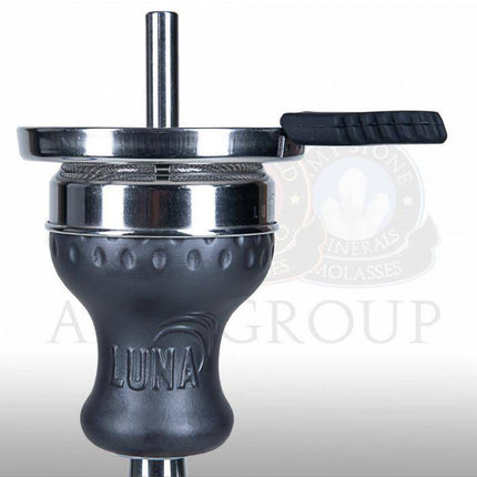 Amy Deluxe - Amy Deluxe - Luna SS - Small Stainless Steel Hookah 001.03 - The Premium Way