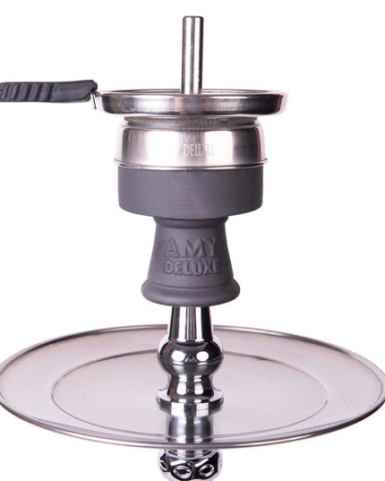 Amy Deluxe - Amy Deluxe - Mini Kura - Black 62cm Hookah Set 088.02 - The Premium Way