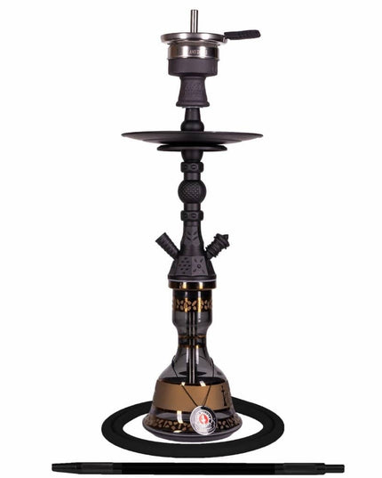 Amy Deluxe - Amy Deluxe - Mini Kura - Black 62cm Hookah Set 088.02 - The Premium Way