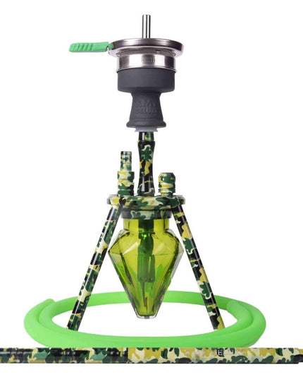 Amy Deluxe - Amy Deluxe - Portable Green Play Hookah Travel Kit 111.03 - The Premium Way