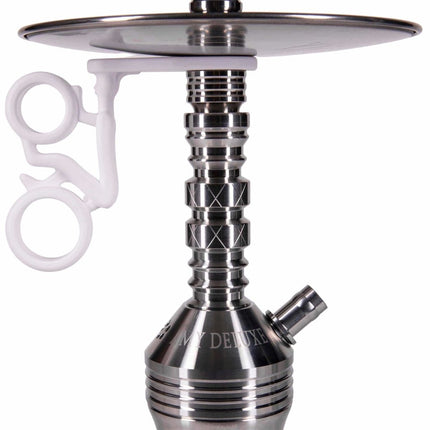 Amy Deluxe - Amy Deluxe - Xpress Class Mini Steel Clear Hookah - The Premium Way