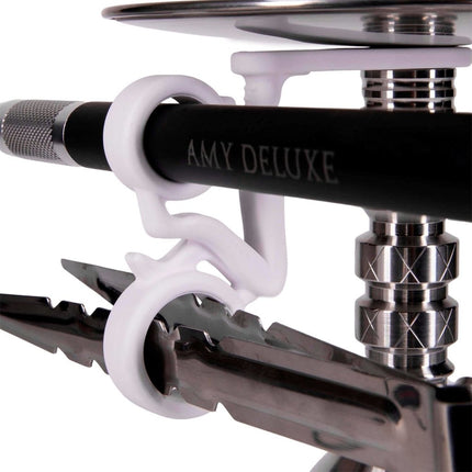 Amy Deluxe - Amy Deluxe - Xpress Class Mini Steel Clear Hookah - The Premium Way