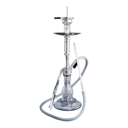 DSCHINNI® - Dschinni Juice Silver Shisha Set V4A - The Premium Way