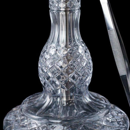 DSCHINNI® - Dschinni Juice Silver Shisha Set V4A - The Premium Way