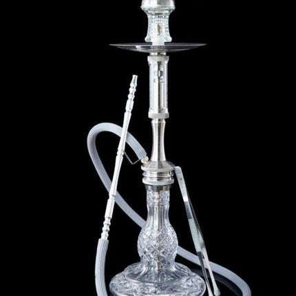 DSCHINNI® - Dschinni Juice Silver Shisha Set V4A - The Premium Way