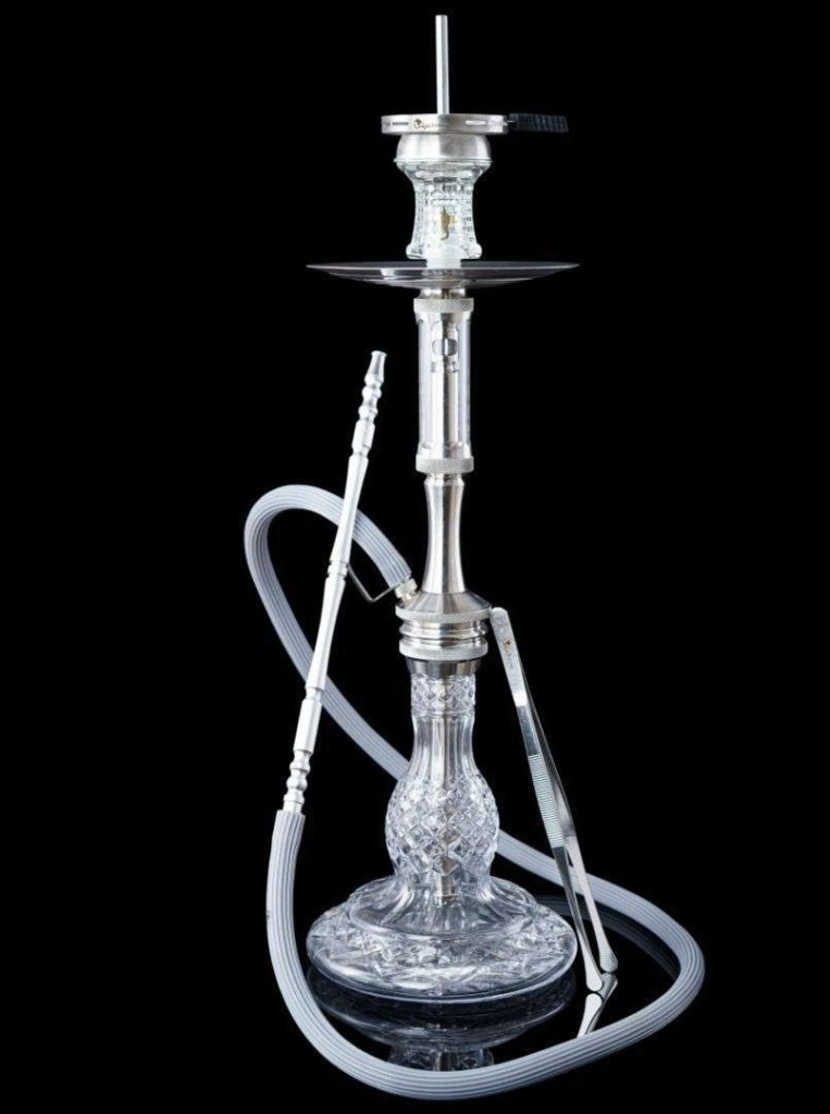 DSCHINNI® - Dschinni Juice Silver Shisha Set V4A - The Premium Way