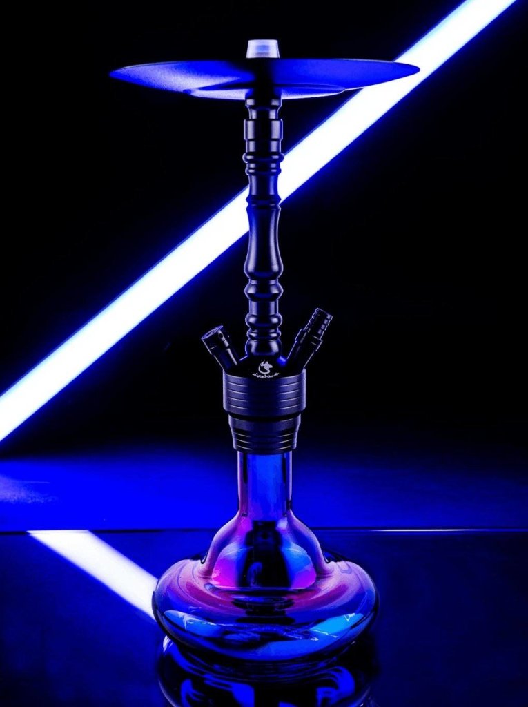 DSCHINNI® - Dschinni Pico Black Purple Rain Hookah - The Premium Way