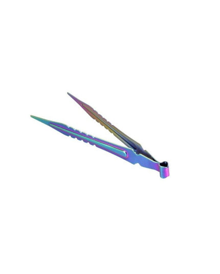 DSCHINNI® - Dschinni Purple Rain Charcoal Tongs 22cm - The Premium Way