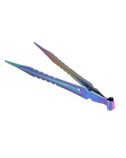 DSCHINNI® - Dschinni Purple Rain Charcoal Tongs 22cm - The Premium Way