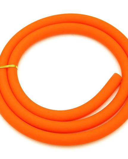 Essentials - Essentials Shisha Silicone Matte Hose - Orange - The Premium Way