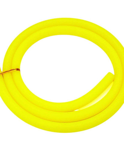 Essentials - Essentials Shisha Silicone Matte Hose - Yellow - The Premium Way