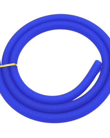 Essentials - German Premium Shisha Silicone Hose - Matte Blue - The Premium Way