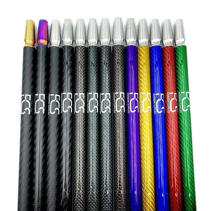 FCS - Carbon Shisha Mouthpiece - Bright Black - The Premium Way