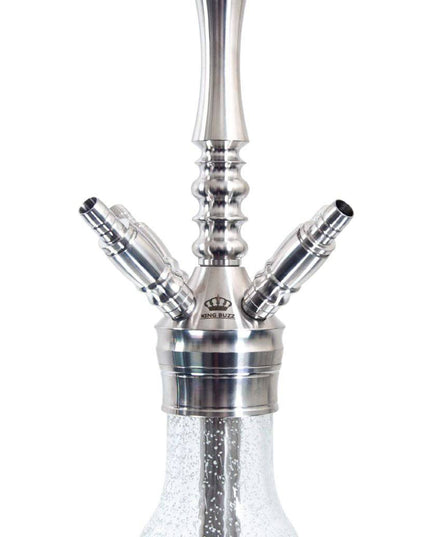 King Buzz - King Buzz Premium Stainless Steel Hookah Model 413 - The Premium Way