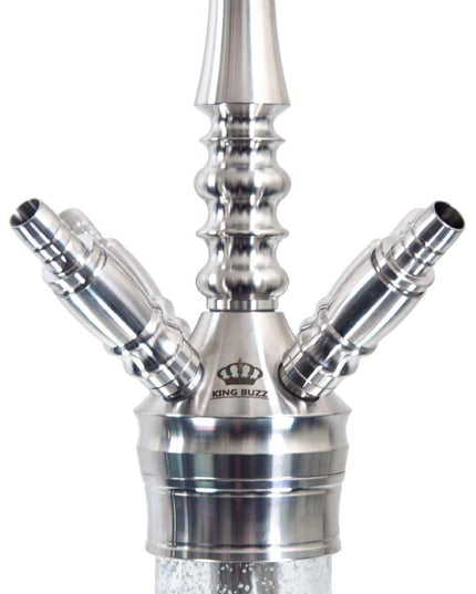 King Buzz - King Buzz Premium Stainless Steel Hookah Model 413 - The Premium Way