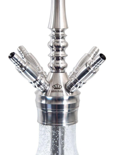 King Buzz - King Buzz Premium Stainless Steel Hookah Model 413 - The Premium Way