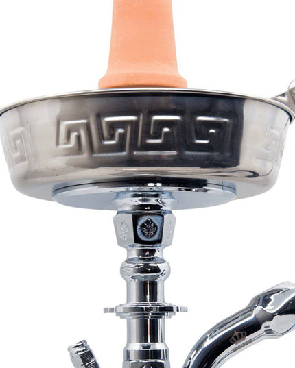 King Buzz - King Buzz Traditional Small Shisha - Silver - The Premium Way