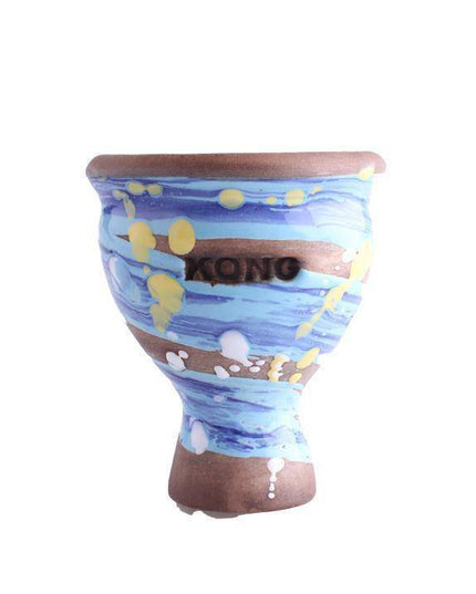 Kong - Kong Mummy Blue Shisha Bowl - The Premium Way